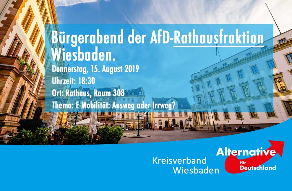 Bürgerabend AfD-Rathausfraktion Wiesbaden