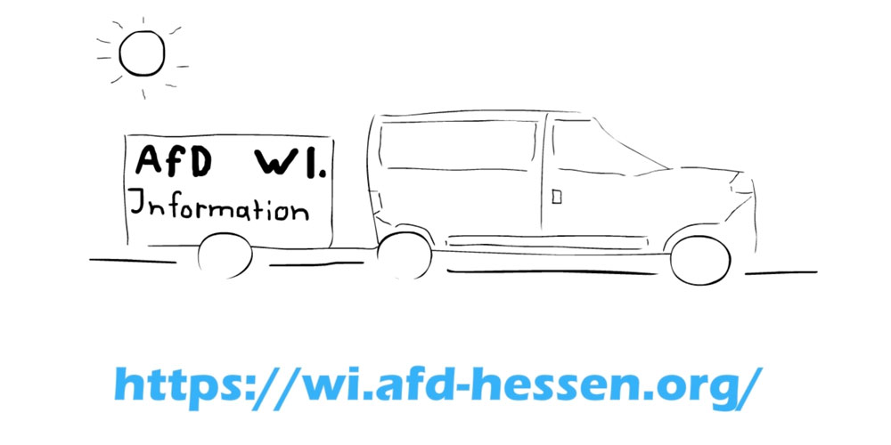 Unser Info-Wagen für Sie in Wiesbaden