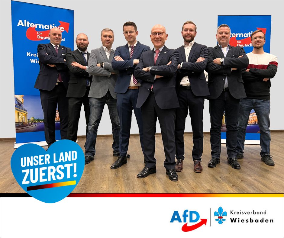 Der neue Kreisvorstand Wiesbaden wurde gewählt!
